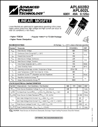 Click here to download APL602B2 Datasheet