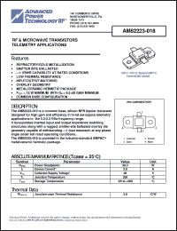 Click here to download AM82223-018 Datasheet