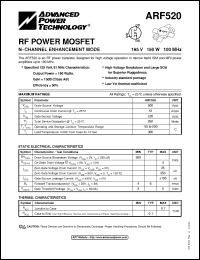 Click here to download ARF520 Datasheet