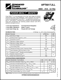 Click here to download APT6017JLL_04 Datasheet