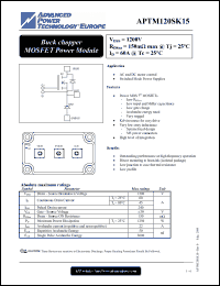 Click here to download APTM120SK15 Datasheet