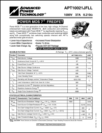 Click here to download APT10021JFLL_04 Datasheet