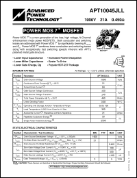 Click here to download APT10045JLL_03 Datasheet