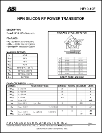 Click here to download HF10-12 Datasheet