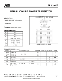 Click here to download MLN1037F Datasheet