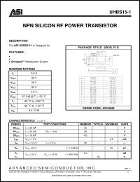 Click here to download UHBS15-1 Datasheet