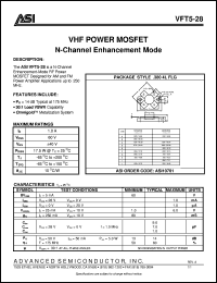 Click here to download VFT5-28 Datasheet