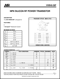 Click here to download VHB40-28 Datasheet