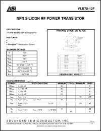 Click here to download VLB70-12 Datasheet