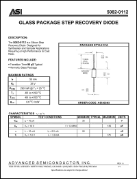 Click here to download 5082-0112 Datasheet