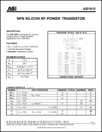 Click here to download ASI10525 Datasheet