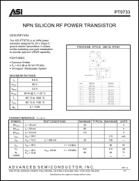 Click here to download PT9733 Datasheet