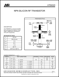 Click here to download AT64020 Datasheet