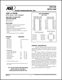 Click here to download MT5C1008C-55L/883C Datasheet