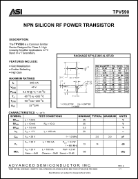 Click here to download TPV590 Datasheet