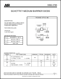 Click here to download 5082-2785 Datasheet