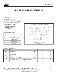 Click here to download AM1821-3 Datasheet