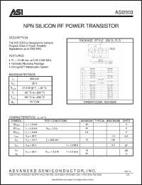 Click here to download ASI2003_07 Datasheet