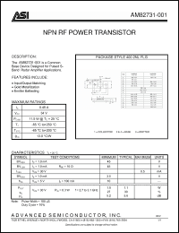Click here to download AM82731-001 Datasheet