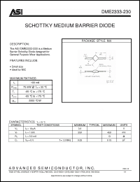Click here to download DME2333-230 Datasheet