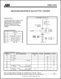 Click here to download 5082-2351 Datasheet