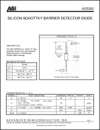 Click here to download A2S263 Datasheet