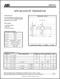 Click here to download MRF901 Datasheet