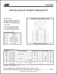 Click here to download AVD090F_07 Datasheet