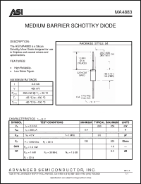 Click here to download MA4883 Datasheet