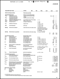 Click here to download A618S1100TGF Datasheet