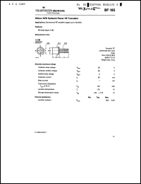 Click here to download BF185 Datasheet