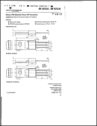 Click here to download BF872S Datasheet