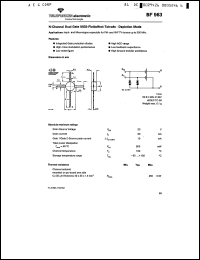 Click here to download BF963 Datasheet