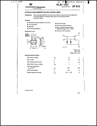 Click here to download CF912 Datasheet