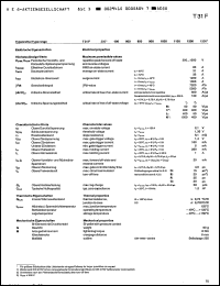 Click here to download T31F1000 Datasheet