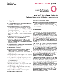 Click here to download CSP1027 Datasheet