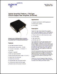 Click here to download W1724CBBAD Datasheet