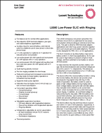 Click here to download LUCL8560AAU-D Datasheet