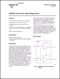 Click here to download LSP2916 Datasheet