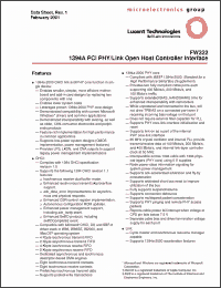 Click here to download FW322 Datasheet