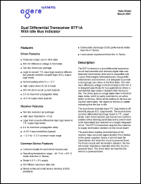 Click here to download BTF1 Datasheet