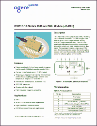 Click here to download D1861B023 Datasheet