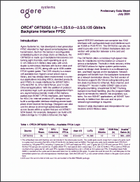 Click here to download ORT82G5 Datasheet
