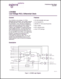Click here to download LCK4802 Datasheet