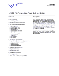 Click here to download LUCL7585GBE Datasheet
