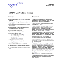 Click here to download LUCL9218 Datasheet