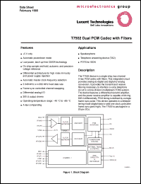Click here to download T7502 Datasheet