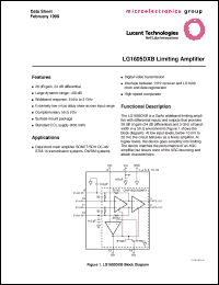 Click here to download LG1605 Datasheet