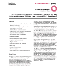 Click here to download LUCL8574DP Datasheet