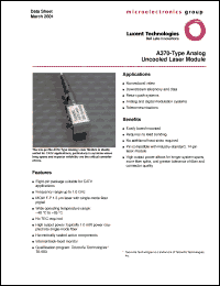 Click here to download A370-10 Datasheet